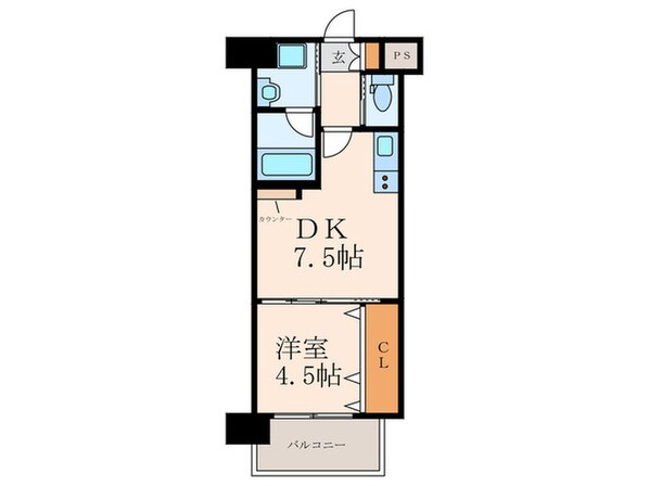 コンプレート金田の物件間取画像